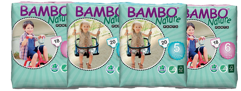 Bambo luierbroekjes
