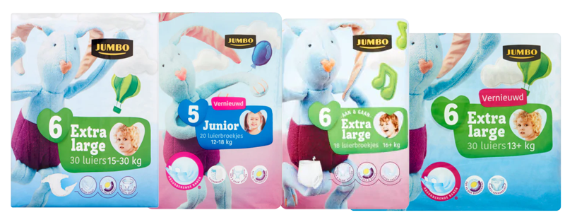 Jumbo luierbroekjes