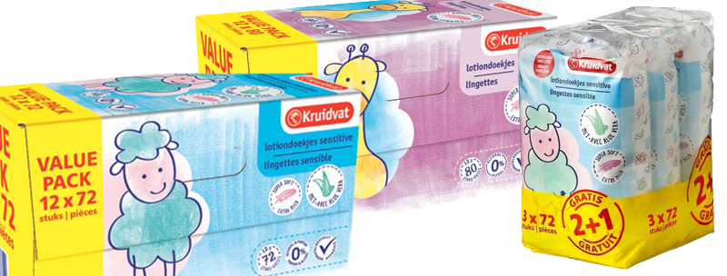 Kruidvat billendoekjes
