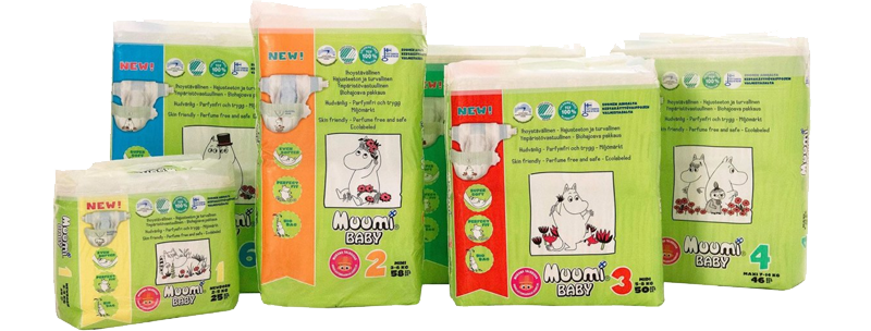 Muumi Baby luierbroekjes