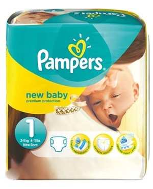 pampers maat 1