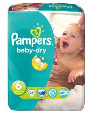 pampers maat 6
