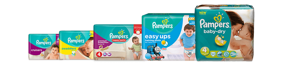 pampers maten