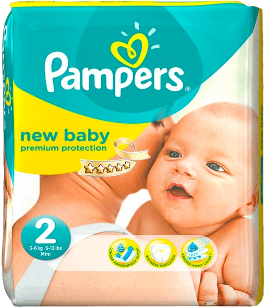 pampers new baby