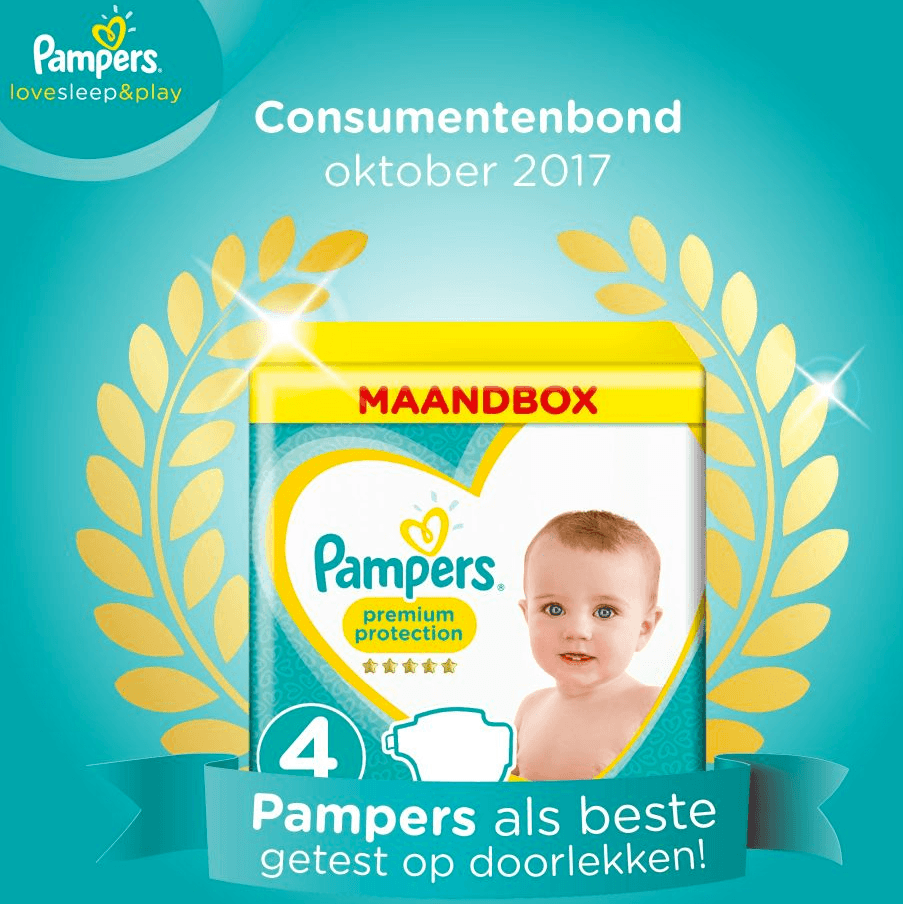 Pampers premium protection