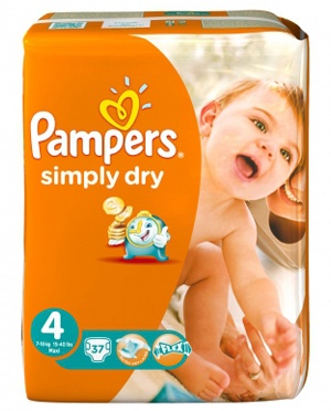 pampers simply dry